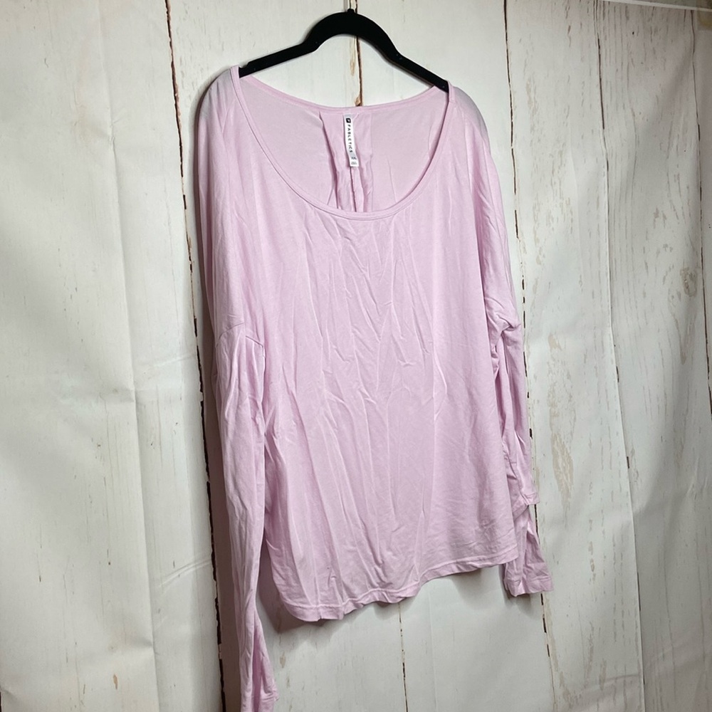 Fabletics lightweight pink long sleeve top